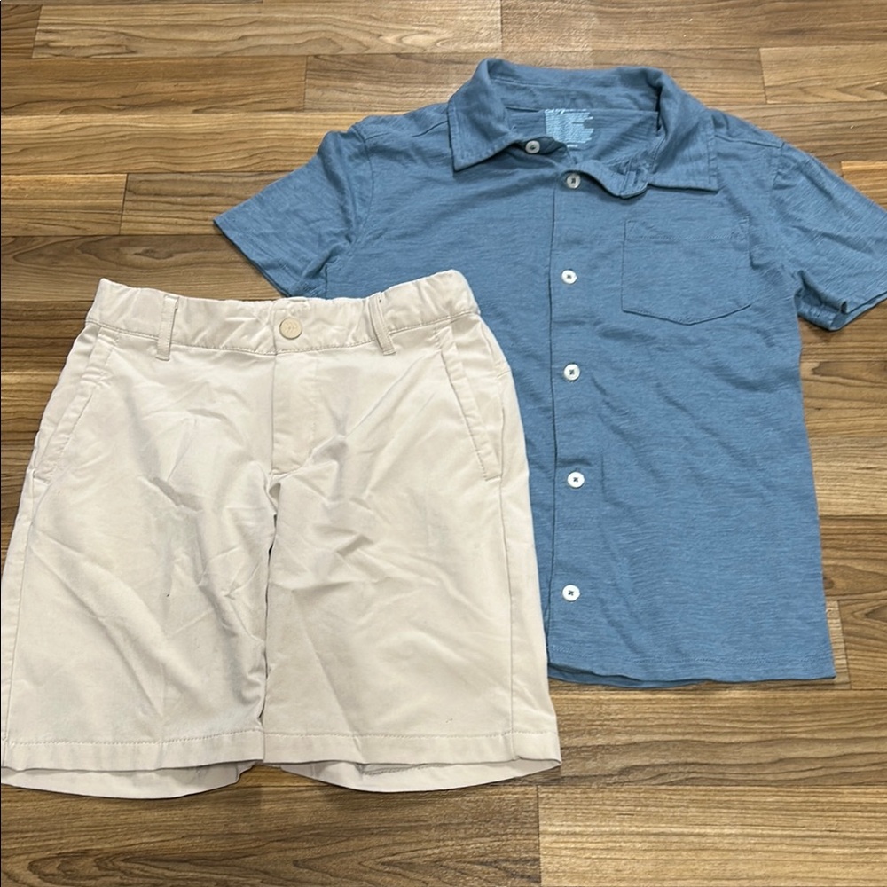Cat & Jack Blue Button Down Shirt
